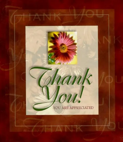 Thank You... You Are  Appreciated